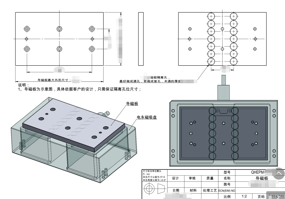 千豪電永磁吸盤，吸盤大全